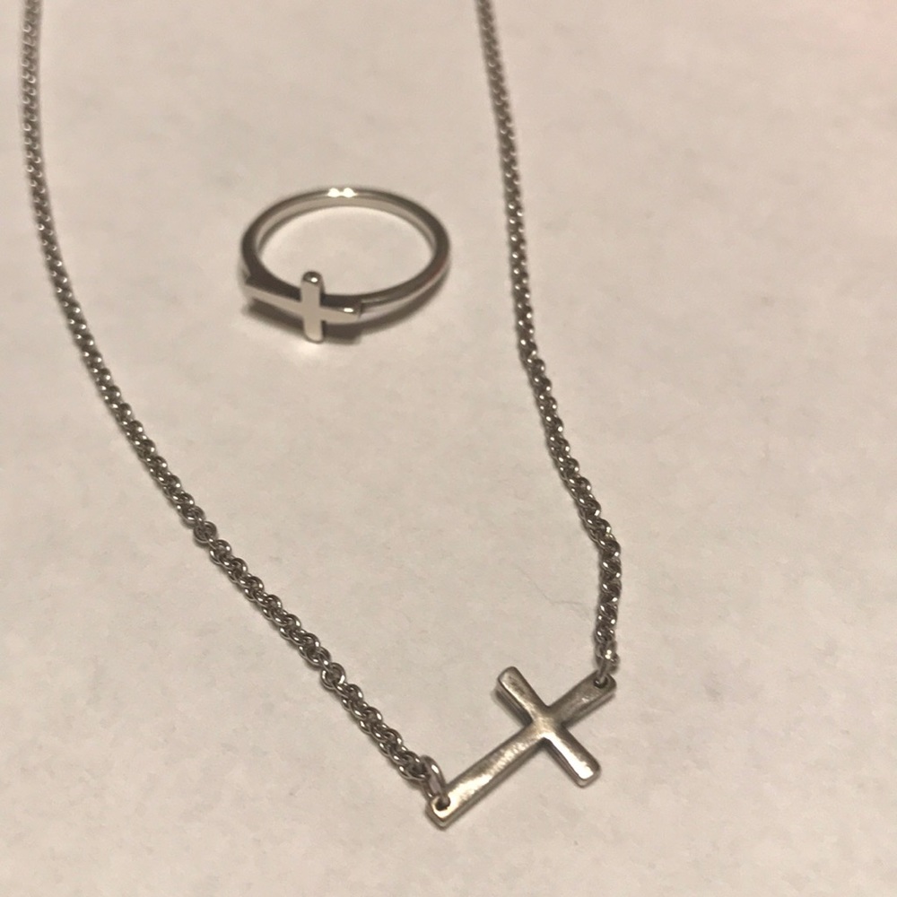 Sold! Necklace is sold! JA ring only